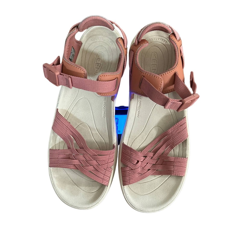 KEEN Women's Terradora 2 Open Toe Sport Sandal Redwood/Peasant Size 9